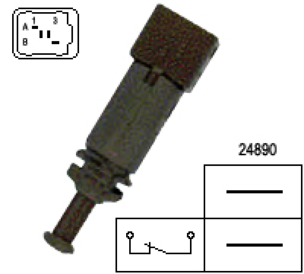 Bulbo interruptor de luz de freno