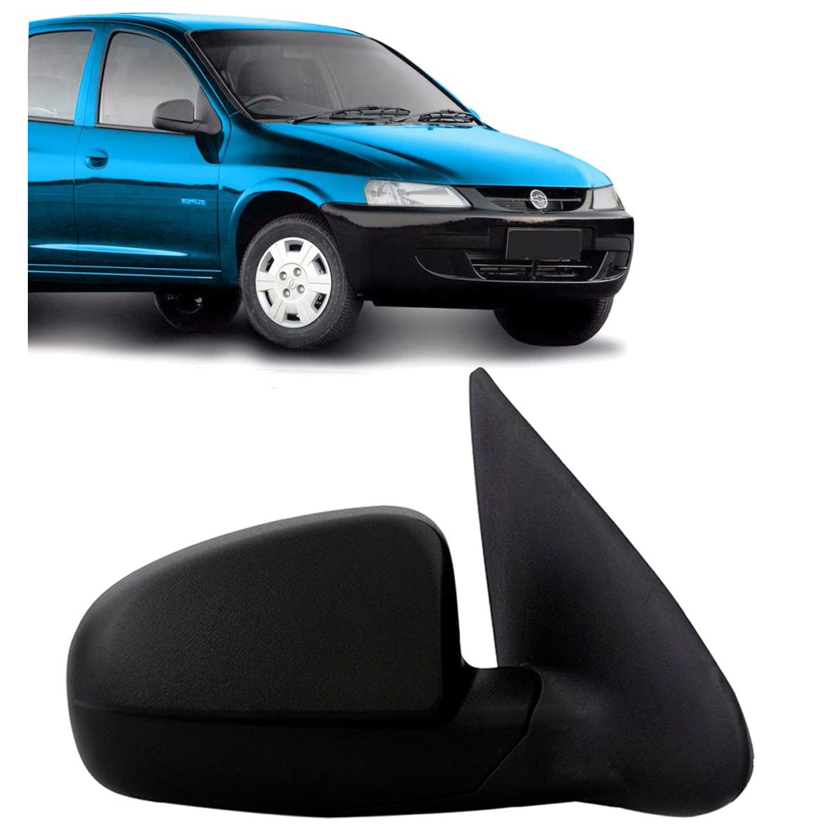 Chevrolet Celta Espejo Exterior Derecho Sin Control 2001 2006