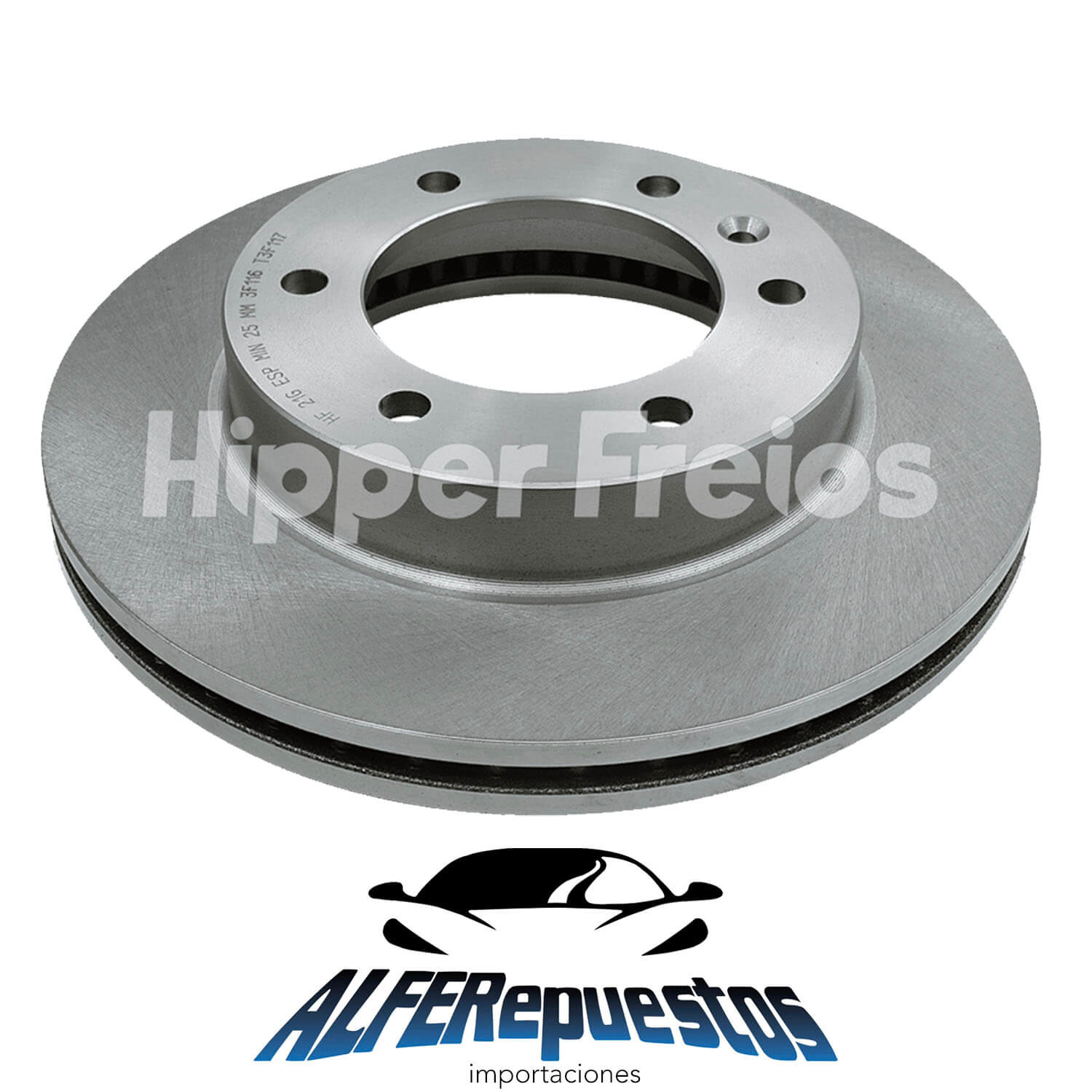 DISCO FRENO VENTILADO 300MM CHEVROLET S10 17/..