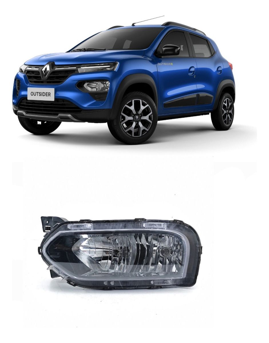 Semióptica Renault Kwid Inferior Izquierda Desde 2022