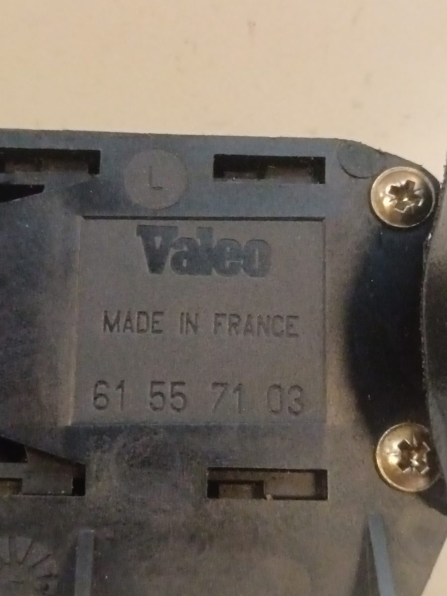Llave de Luces Limpiaparabrisas Peugeot 306 Break 1979-2003 Style 1.9L 66kW 61557103