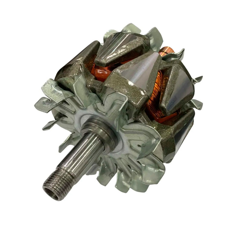 BOBINA ALTERNADOR ARRANQUE FORD ROTOR AGRALE FORD CARGO 24V 80A 162L 103EXT BOSCH SEG