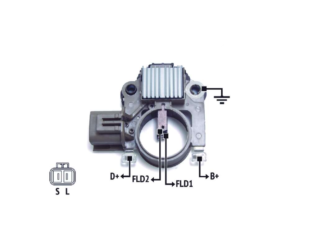 REGULADOR ALTERNADOR MITSUBISHI MI L200/HY H100 85MM