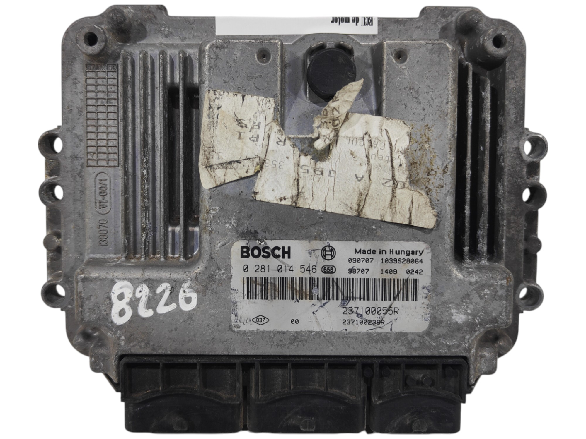 ECU de motor Renault MEGANE III 1.9 DCI 2009, Ref: 8226-K3A7