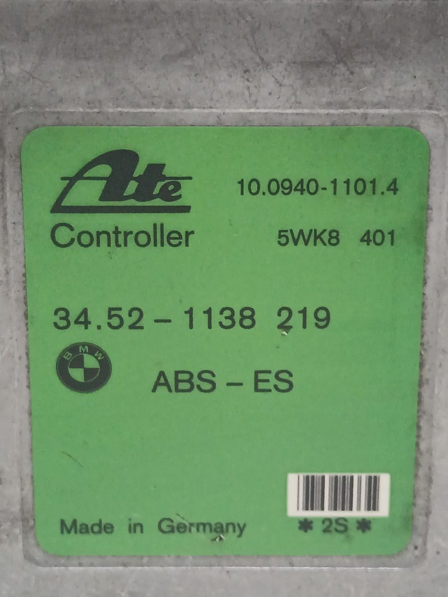 Centralita Abs BMW Serie 3 Berlina (E36) 1990-1998 318i 1.8L 103kW 34521138219