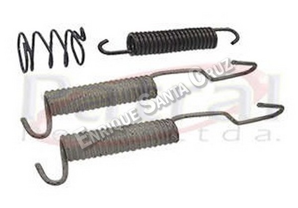 Kit de resortes de freno trasero Bendix
