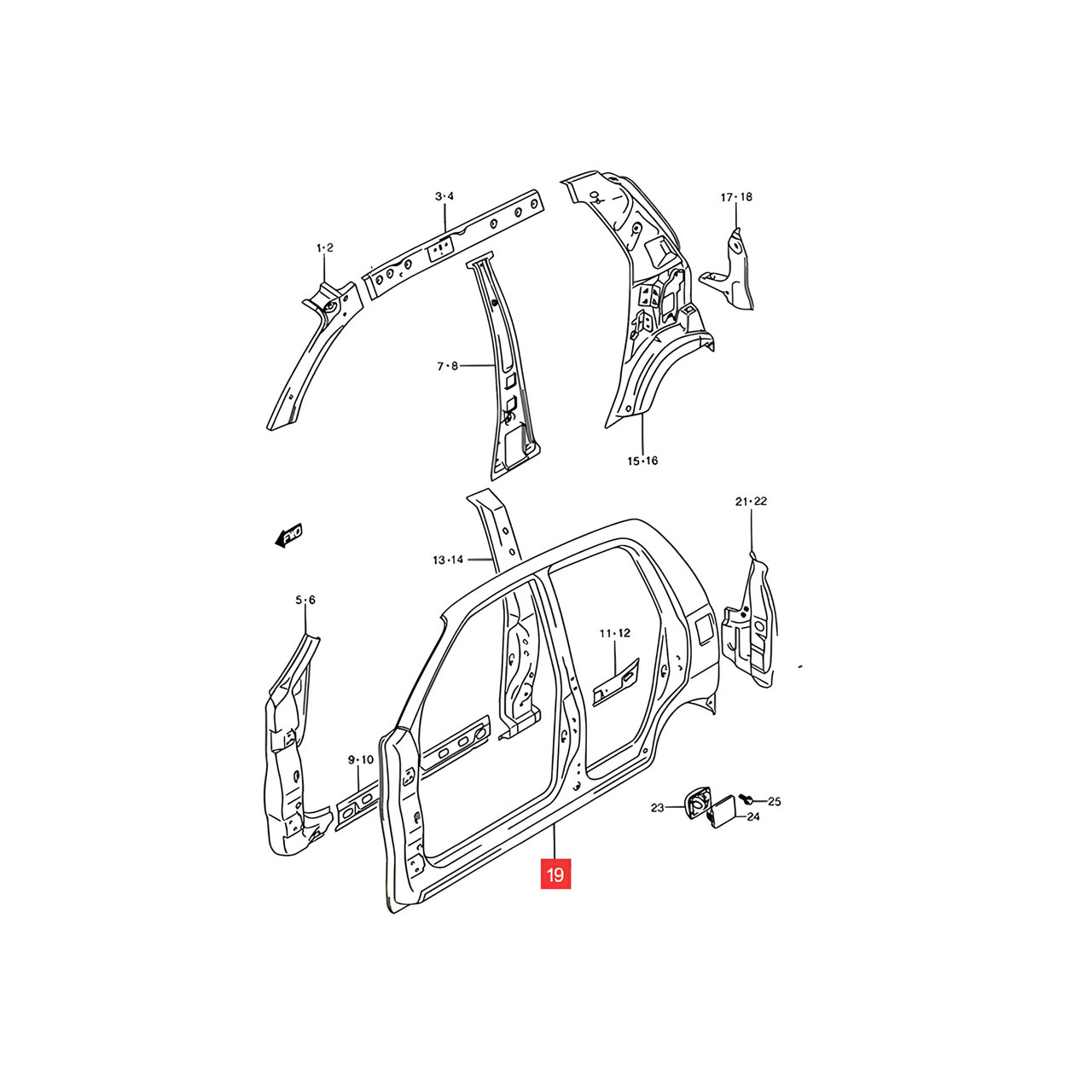 LATERAL DER. -ORIGINAL