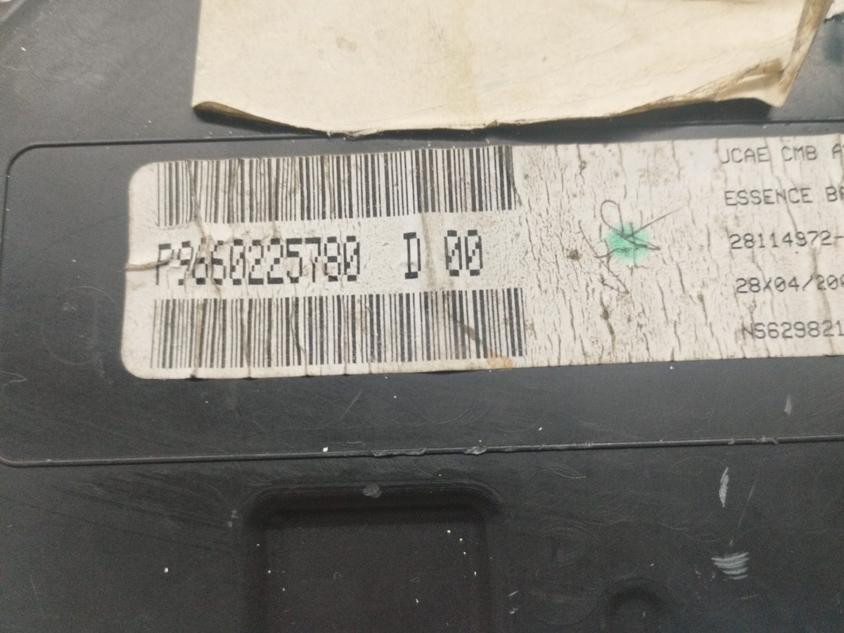 Tablero de Instrumentos Citroën C3 1995-2010 1.4 HDi 1.4L 50kW P9660225780