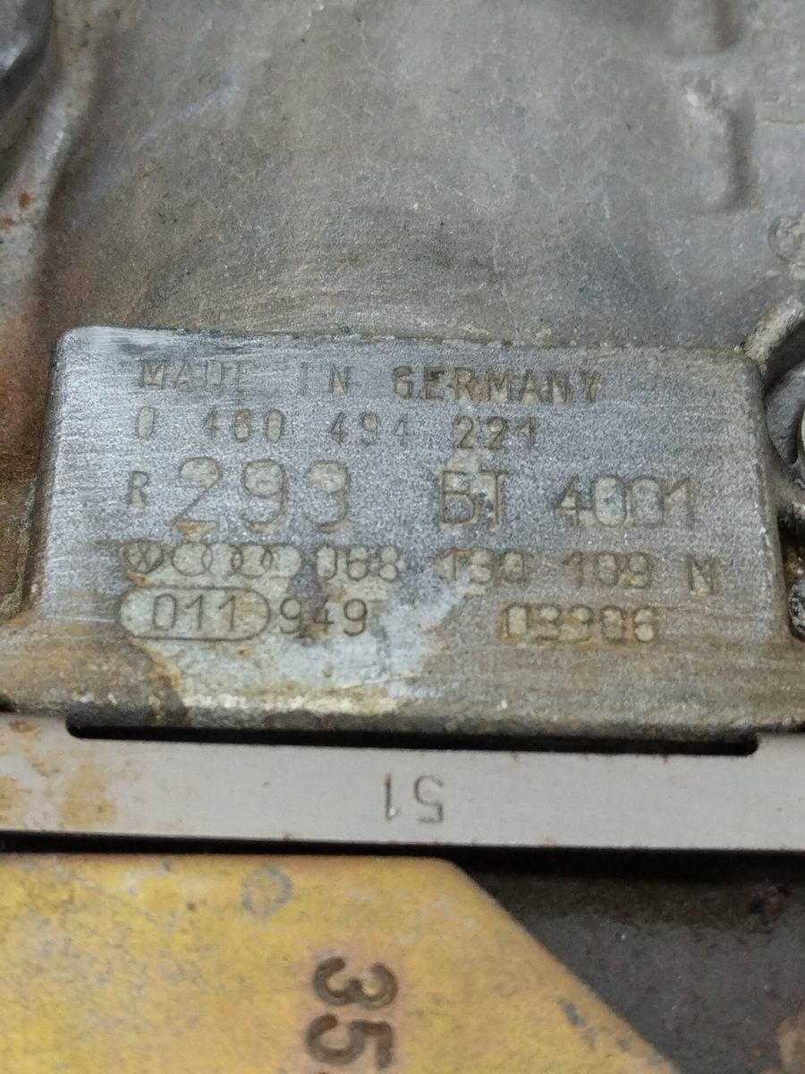Bomba Inyeccion Volkswagen Golf Ii (191/193) 1983-Actualidad 0460494221