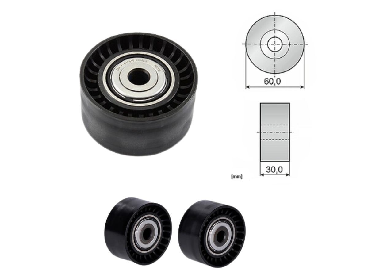 Polea Del Tensor Guia De Correa Mercedes Benz Vito 111Cdi (W447) Renault Captur/Clio/Master 12-25