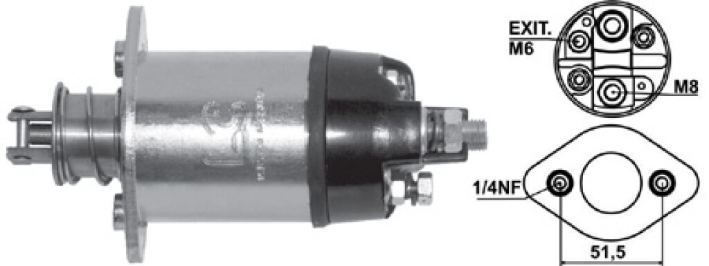 AUTOMATICO DE ARRANQUE FORD FORD THAMES 12V=5CH=FS.56 LC