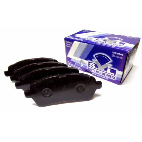 JGO. PASTILLAS FRENO HONDA ACCORD 93...98 CIVIC98...PRELUDE 92...95 TRASERAS 88X47X14MM (21719)
