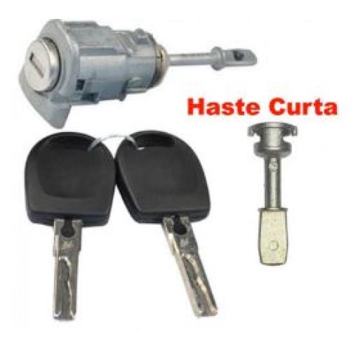 Cilindro de puerta delantero derecho con llave, 90mm de largo