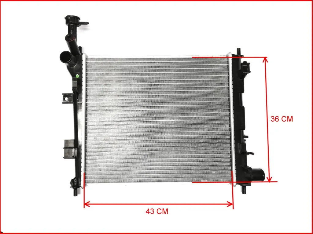 Radiador de agua para Kia Picanto (transmisión manual)