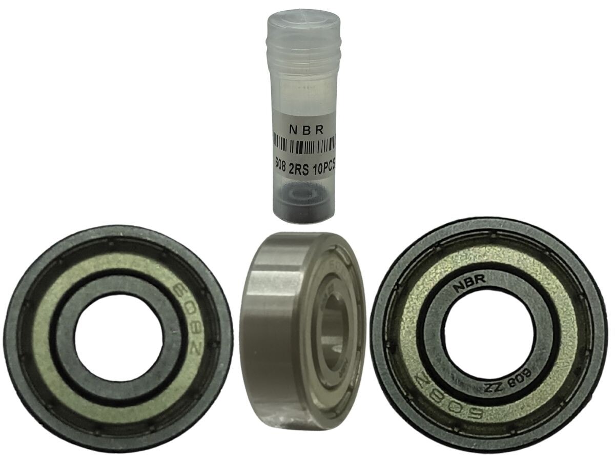 Rodamiento de Bolillas 608 2RS NBR