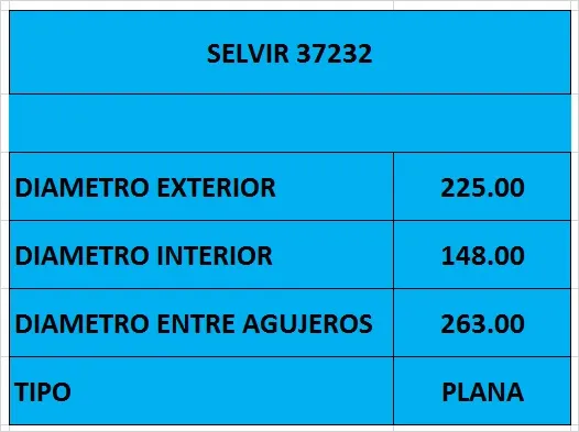 PLACA EMBR GWM-MITSUBISHI 2.4 N (225mm) VALEO