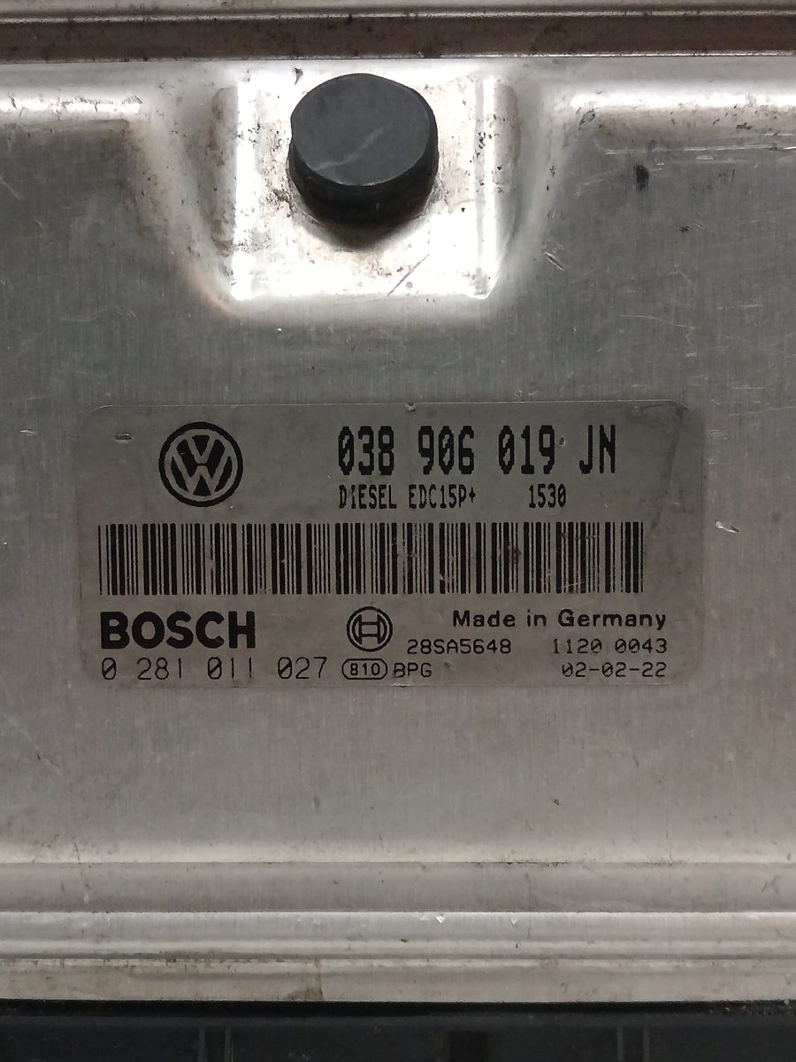 Centralita Motor Uce Volkswagen Polo (9N1) 2001-2005 Conceptline 1.9L 47kW 038906019JN