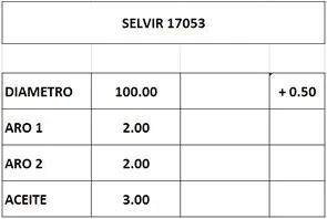 AROS 100.0mm KIA 3600 0.50