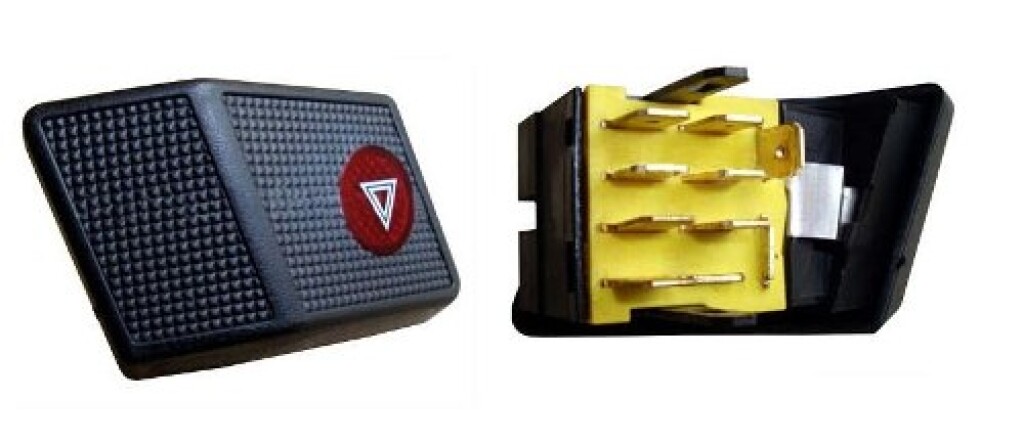 LLAVE BOTON TABLERO VOLKSWAGEN BALIZA GOL AMAZON 88/ =307953235.1 DNI