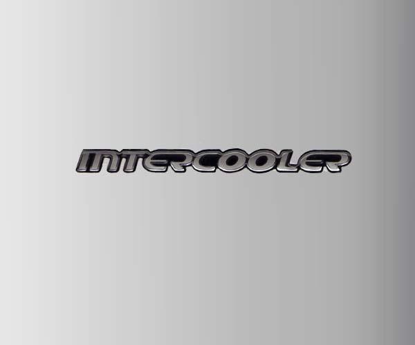 EMBLEMA INTERCOOLER T/TRAS