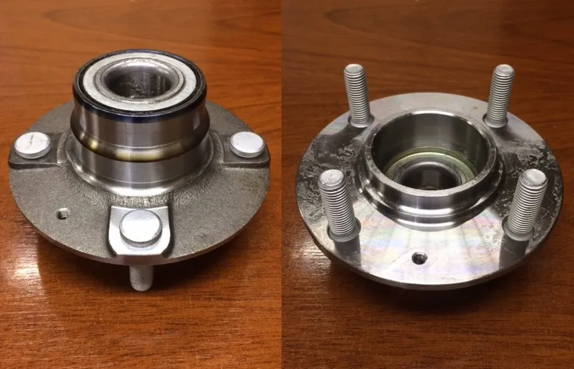 Maza de rueda trasera con rulemán