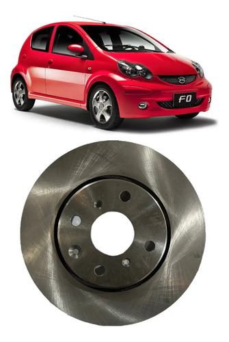 Juego Discos Freno Byd F0 Ventilados