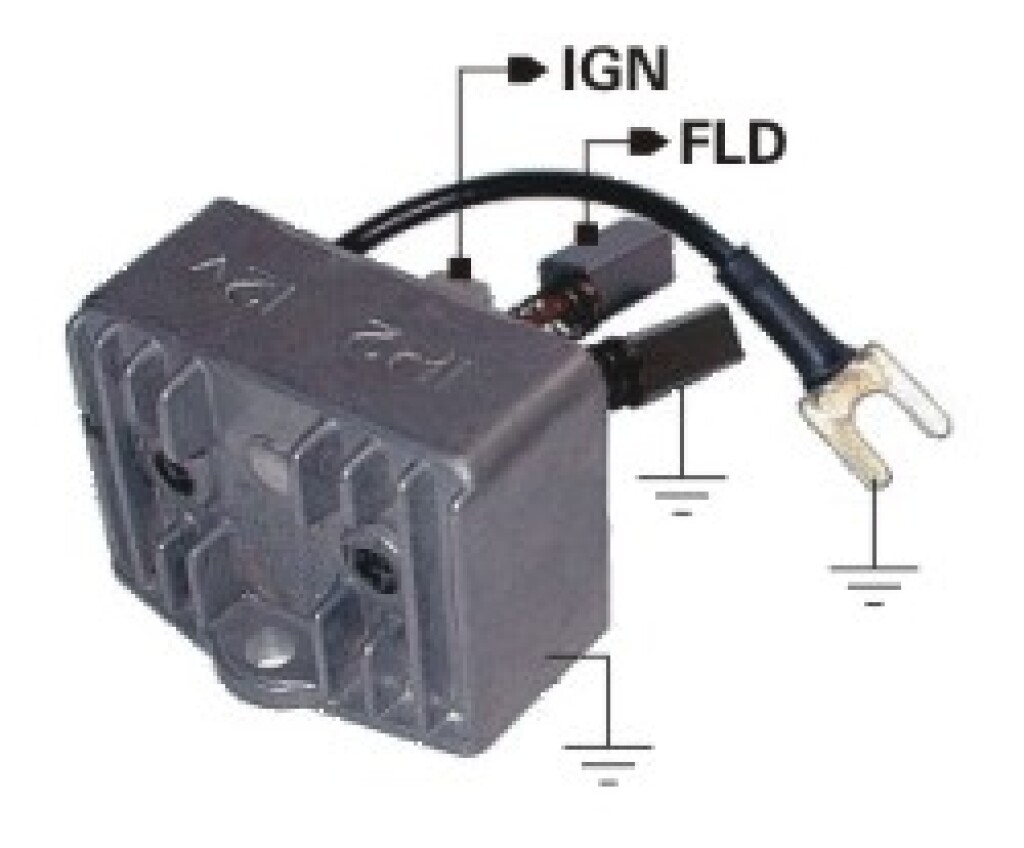 REGULADOR VOLTAJE RENAULT R12 R18 ARGELITE FICHA NOSSO
