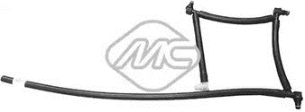 CAÑO RETORNO GAS OIL CITROEN-PEUGEOT 1.4 HDI DV4TD [METALCAUCHO]