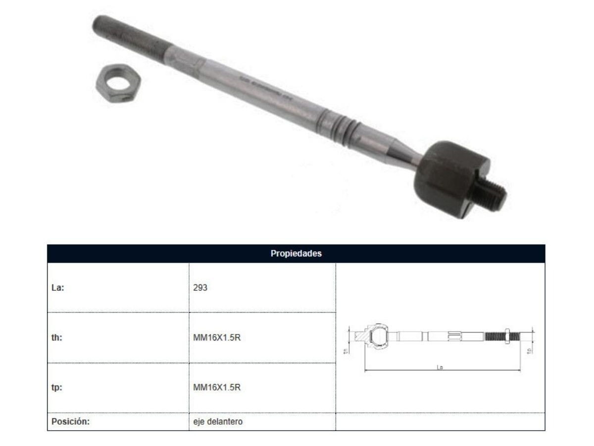 Mate Volks Amarok 4X2 - 4X4 11-25 Der/Izq