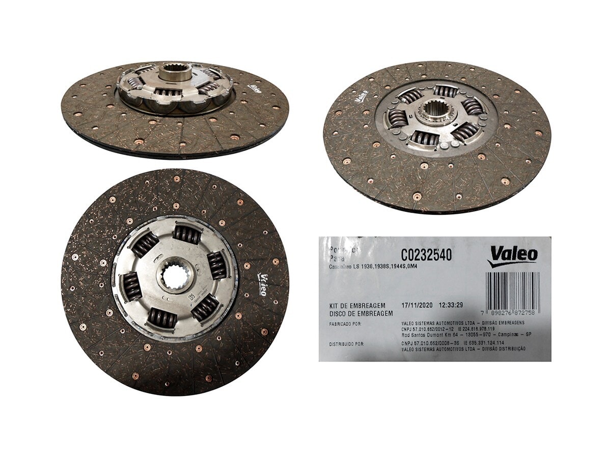 Disco Embrague Embrague Mercedes Benz Camion Axor 1933/S36/Axor 2533/48/Axor 2035 S/33/Axor 2628/45 6X4/Axor 2540 S/30 05-25 Est