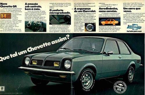 Protector De Paragolpe Chevette Gp 78 Original Gm