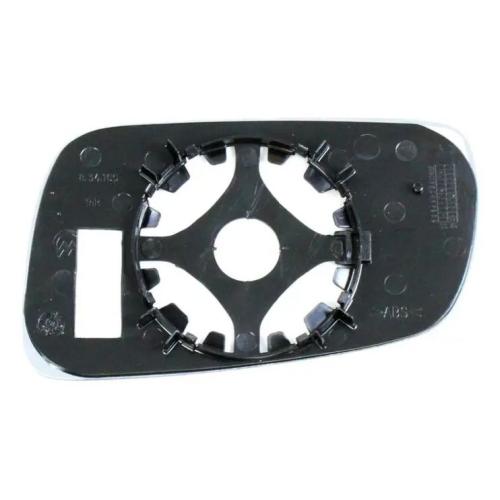 Vidrio de espejo retrovisor exterior derecho con base