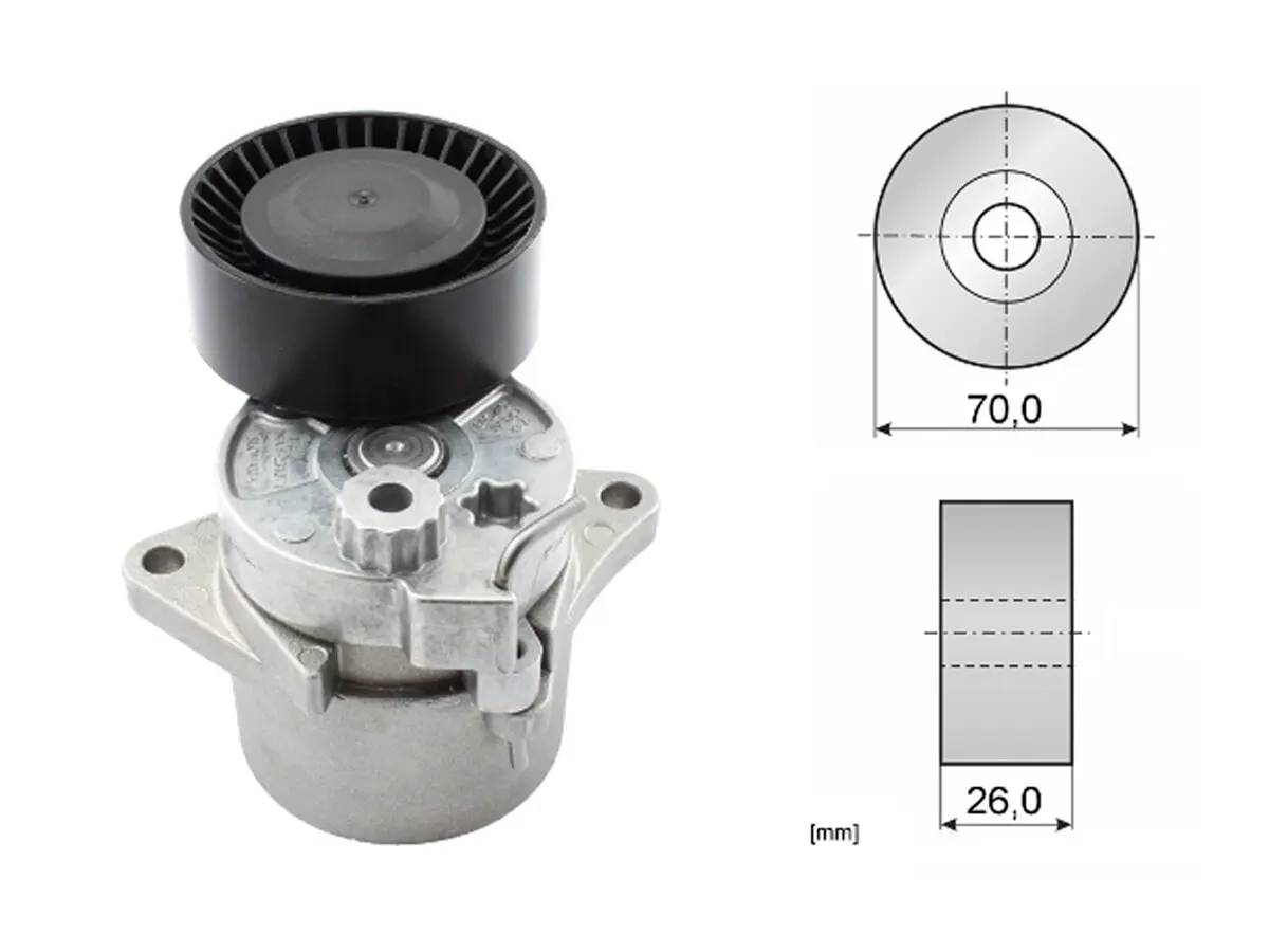 Tensor Correa Accesorios Mercedes Benz Sprinter C200/220/270/320 ML270 2.2/2.7/3.2