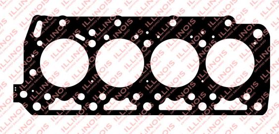 JUNTA DE TAPA CILINDROS RENAULT 18 DIESEL /TRAFIC 2 MUECAS 1.6mm ILLINOIS [ILLINOIS]