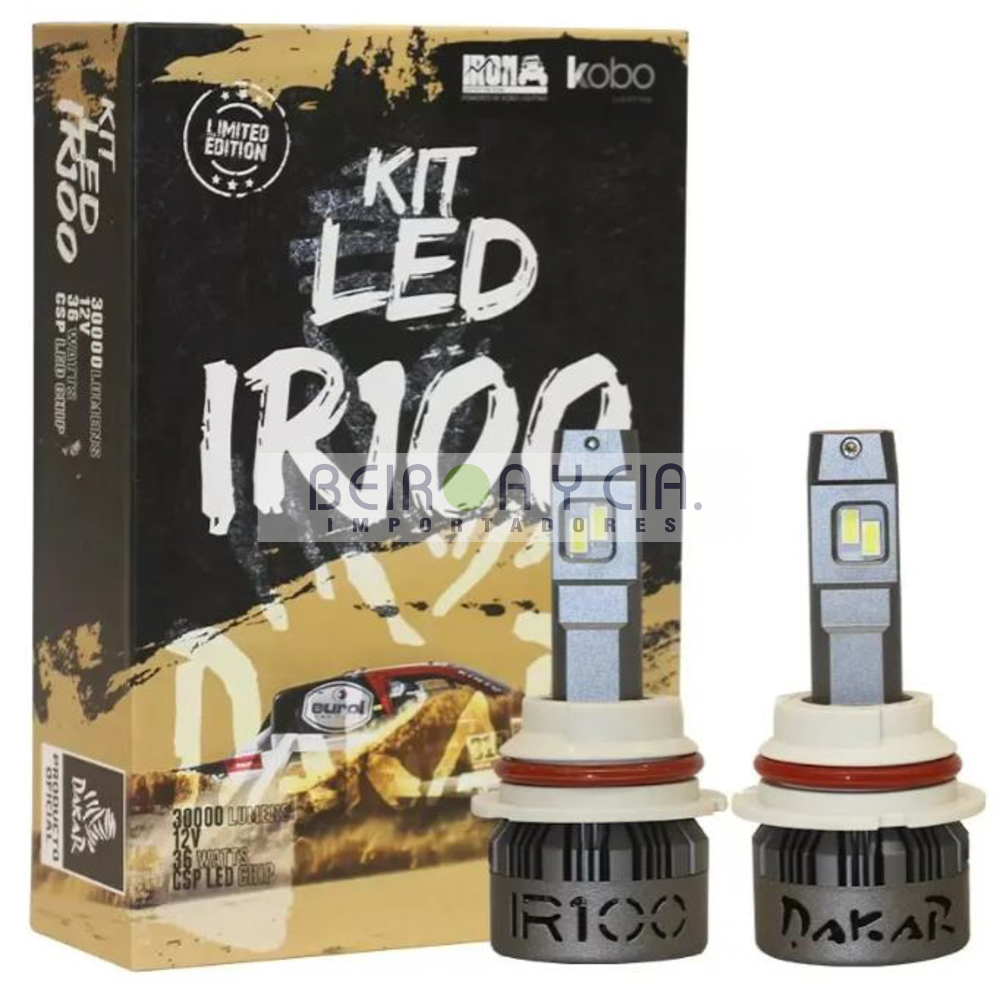KIT IR100 LED CSP HB1 9004 30000 LMS 36W CANBUS