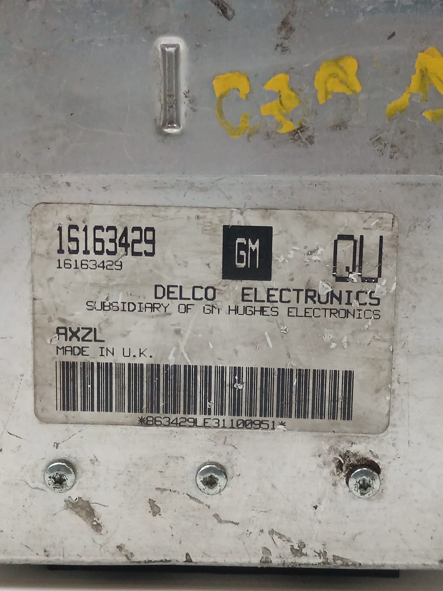 Centralita Motor Uce Chevrolet Corsa B 1993-1997 Swing 1.2L 33kW 16163429