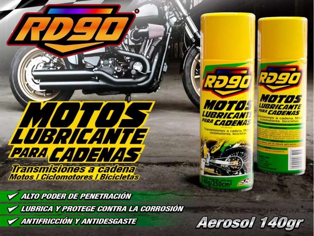 LUBRICANTE UNIV. 140GR CADENA MOTOS