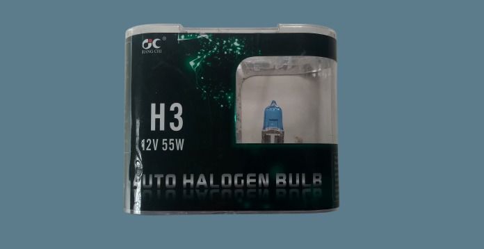 Juego Lámparas H3 Blue 12v 55w