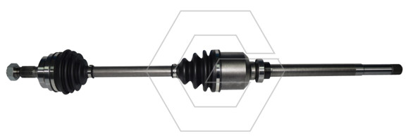 SEMIEJE DERECHO PEUGEOT 405 1.6/1.8D 1987/1992