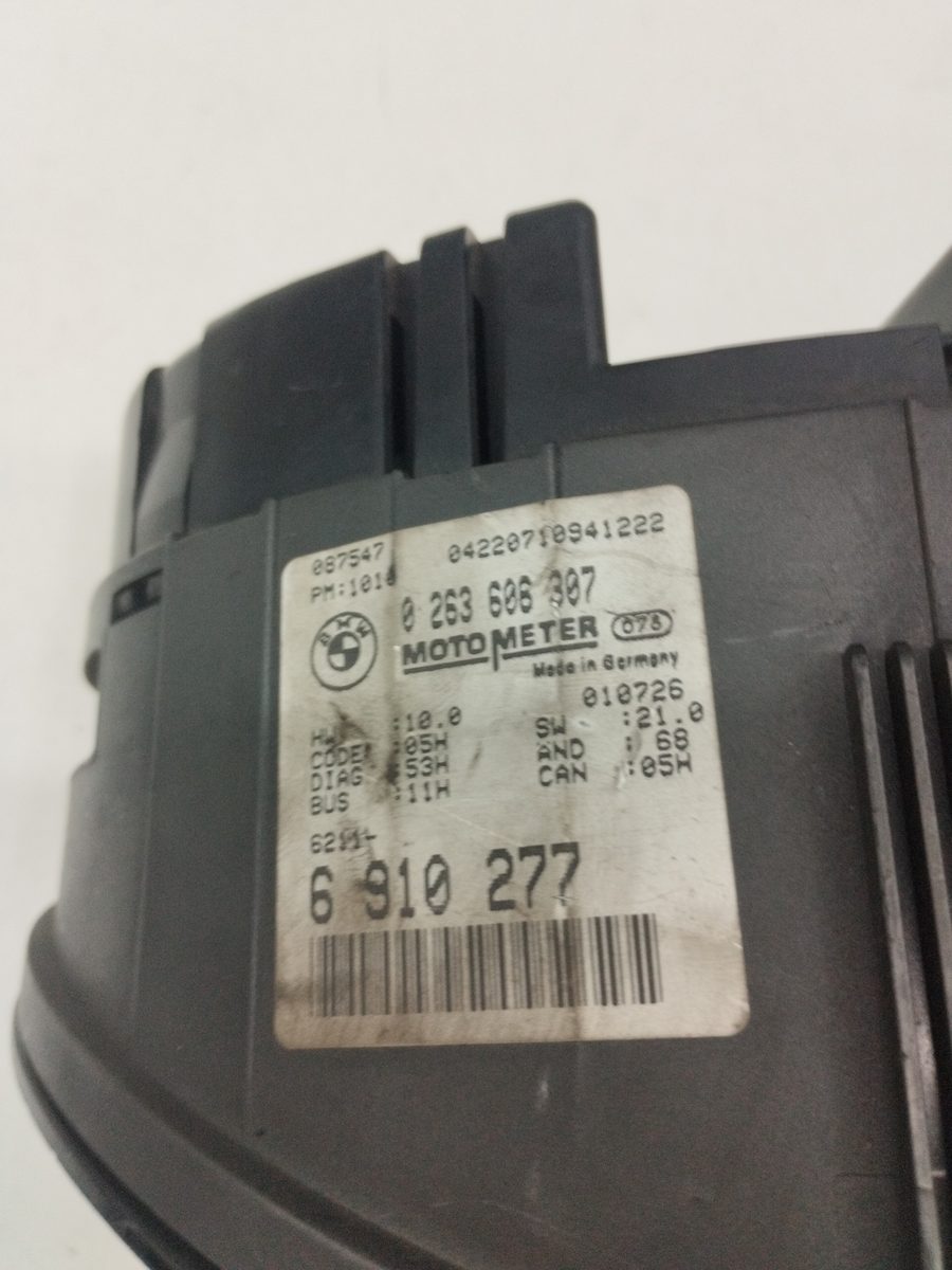 Tablero de Instrumentos BMW Serie 3 Berlina (E46) 1998-2006 320d 2.0L 100kW 0263606307