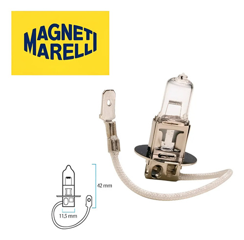 Lampara H3 Magneti Marelli Halogena