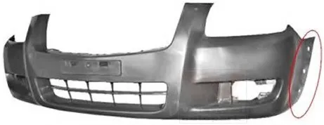 Paragolpes delantero