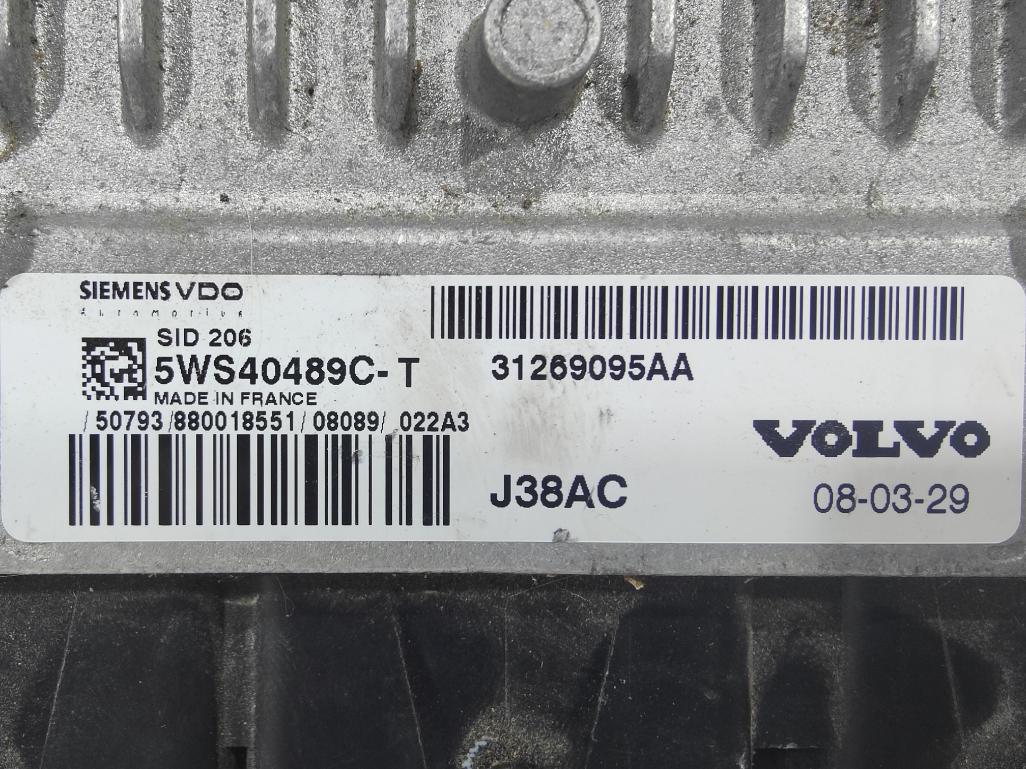 ECU de motor Volvo C70 2.0 HDI , Ref: 8262-K3B8