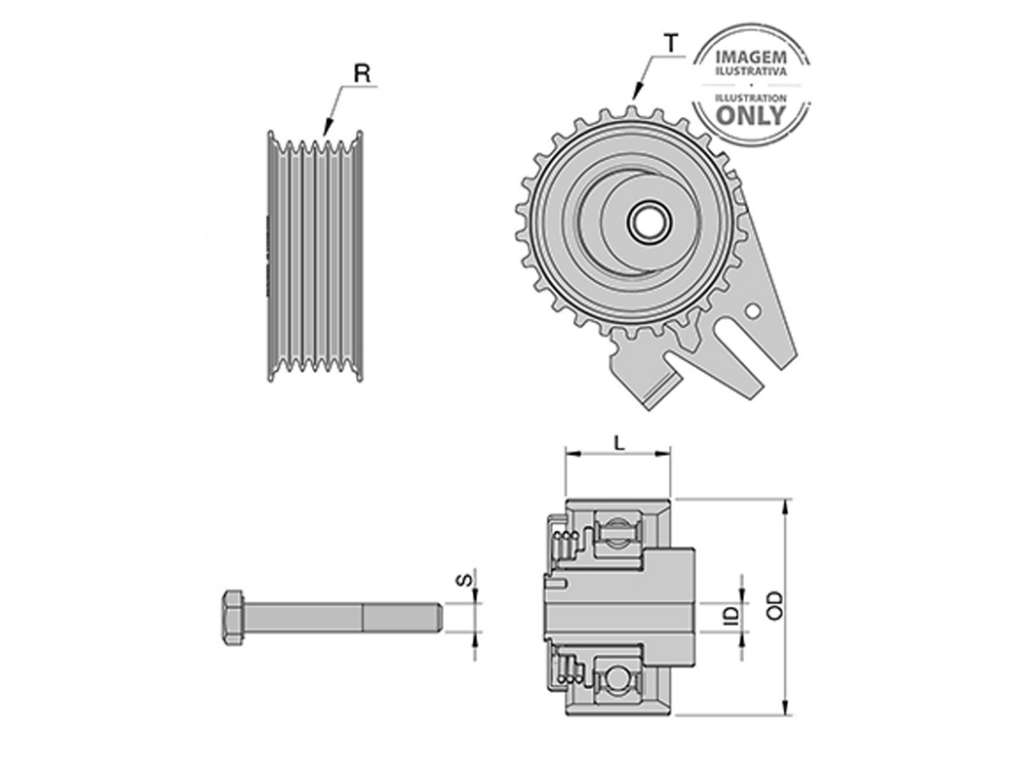 RULEMAN TENSOR GM S10/FO RANGER 2.5/2.8