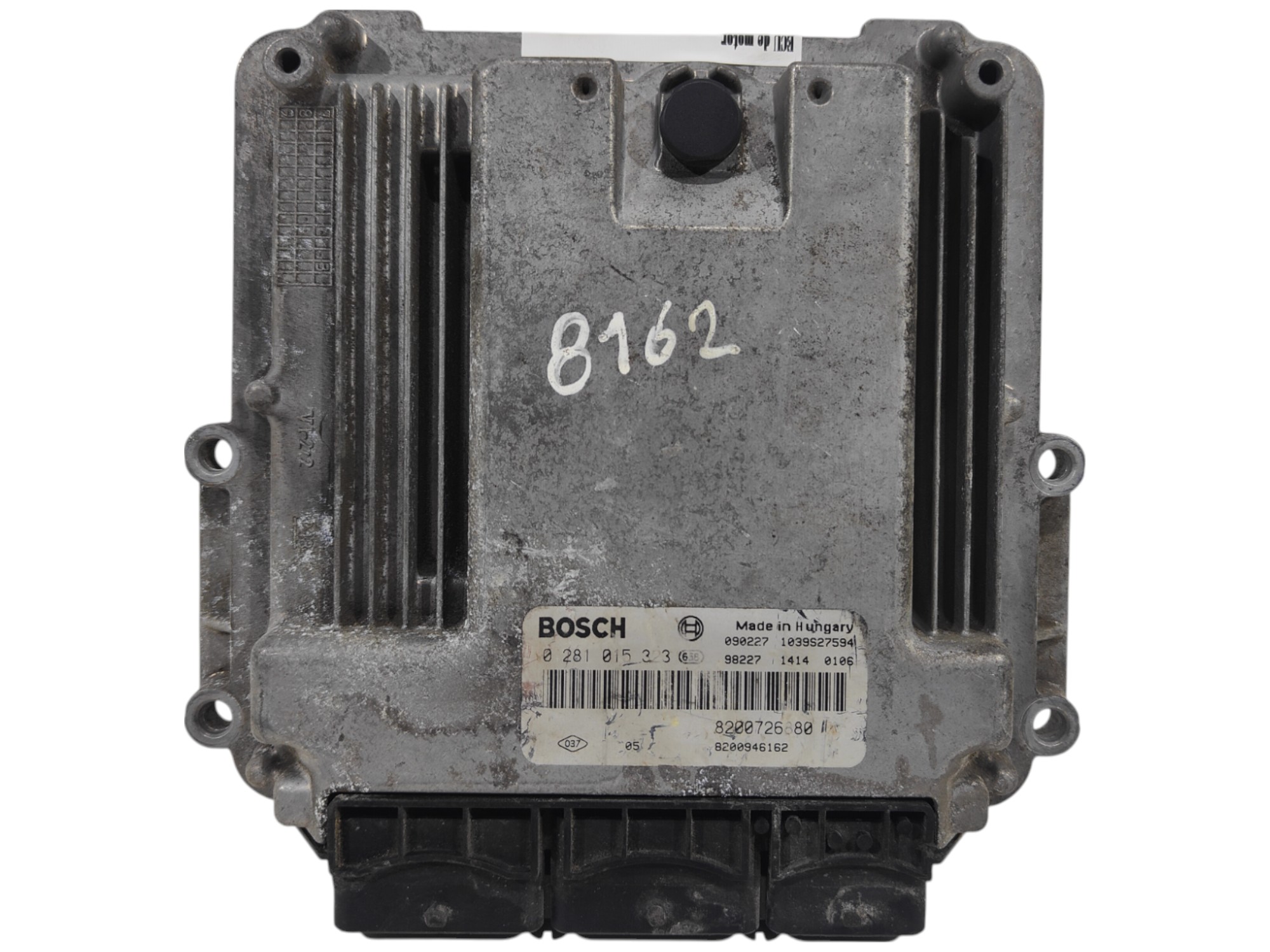 ECU de motor Renault LAGUNA III 2.0 DCI 131CV 2009, Ref: 8162-K3C12
