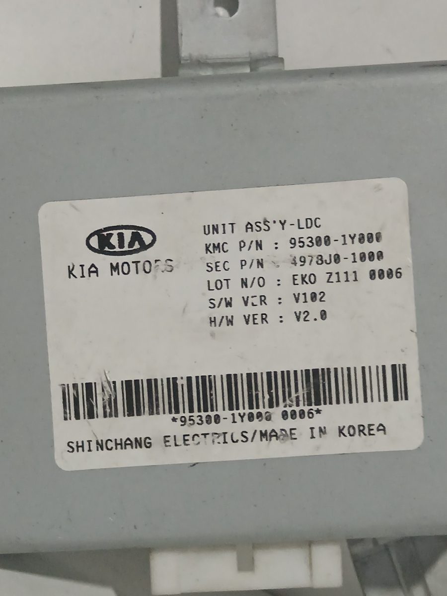 Modulo Dirección Electrica Kia Picanto 2011-2017 953001Y000