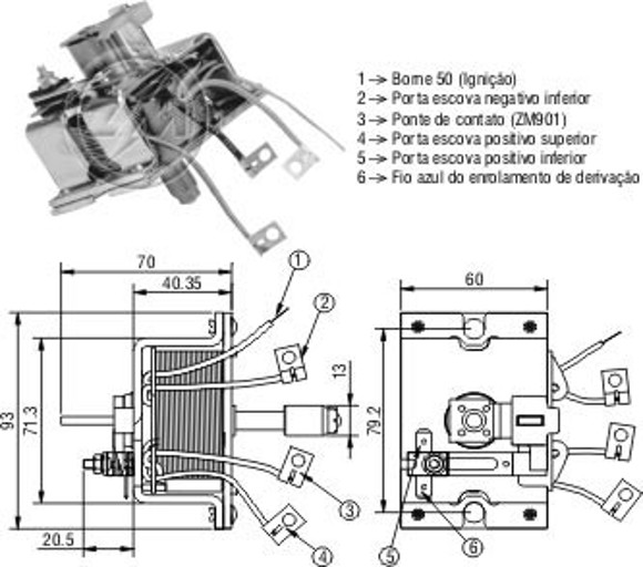 AUTOMATICO ARRANQUE EMPUJE PARA KB 24V