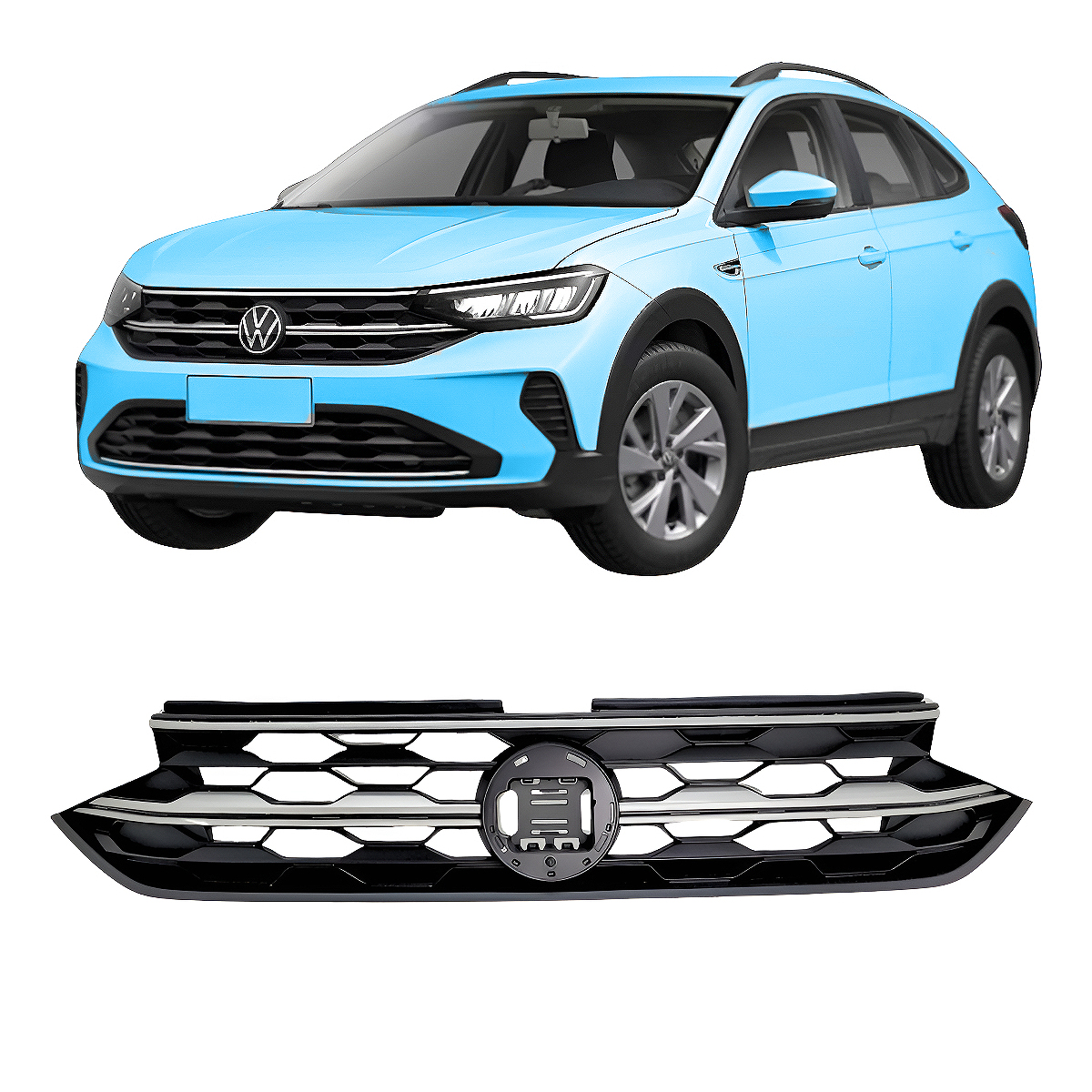 Parrilla frontal Volkswagen Nivus