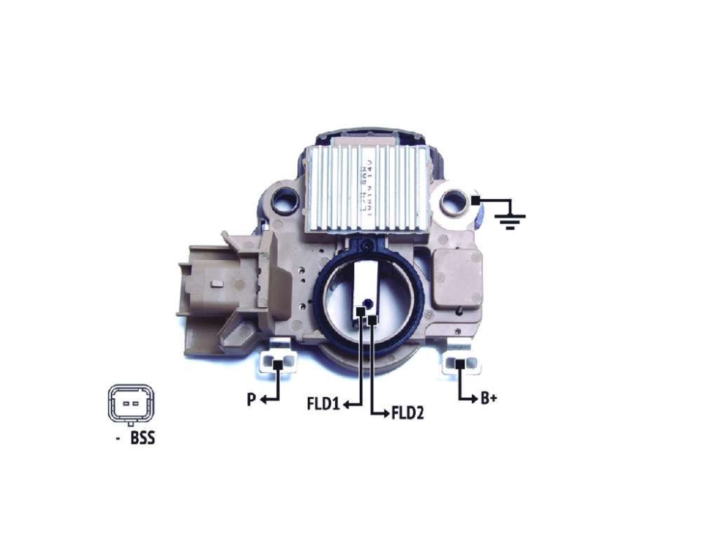 REGULADOR ALTERNADOR MITSUBISHI PE 206/207/307