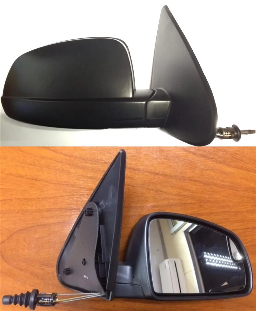 Espejo retrovisor exterior derecho con mando manual
